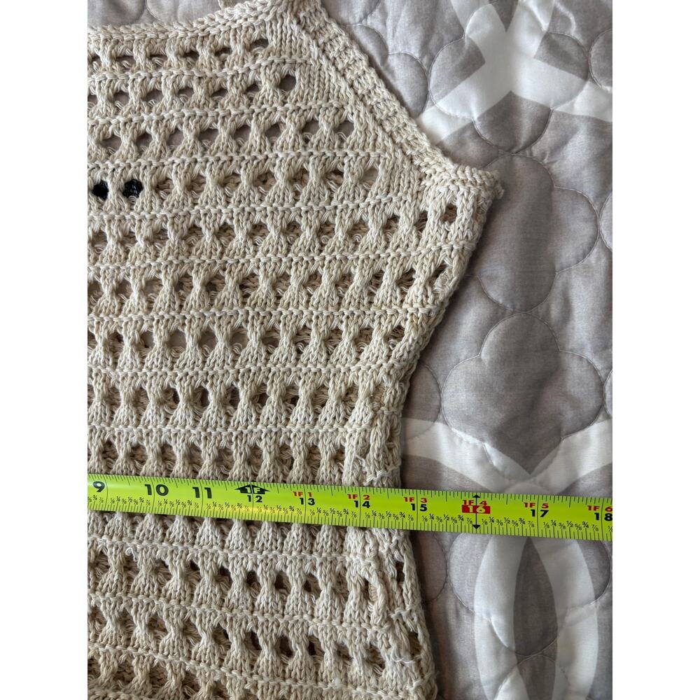 PrettyLittleThing Stone Crochet Maxi Dress 10 - Picture 9 of 9
